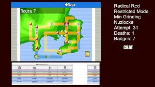 RadRed Restricted Mode Nuzlocke A31 Clair Split