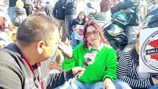 Jammu University students block Tawi Bridge in intense protest, demanding a National Law  (#NLU) 
