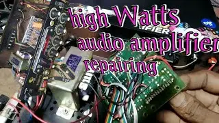 how to make amplifier/audio amplifier repair/44 40 Ic audio/amplifier