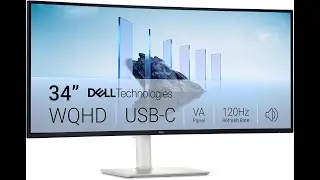 Review: Dell S3425DW - 34&rdquo; Curved USB-C Monitor for Productivity & Gaming