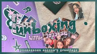 распаковка грита billlie • unboxing billlie’s 2023 season’s greetings 'the thing busters'