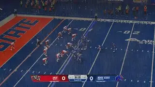 Mountain West Conference Championship Game UNLV vs Boise State 1st Half Simulation