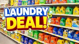 Цифровой купон Dollar General на скидку на товары для стирки в декабре 2025 года.