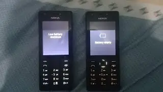 nokia 216 fake vs nokia 216 original battery empty test