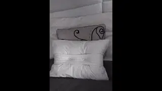 DIY: WHITE FAUX LEATHER TUFTED PILLOW | NO SEW!