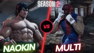 Tekken 8 | Naokin (Law) VS Multi (Bryan) Ranked Match