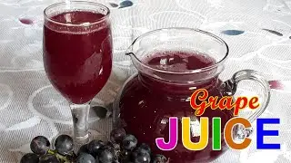 Grape Juice Recipe | Different Style of Making Grape Juice | How to Make Grape Juice at Home