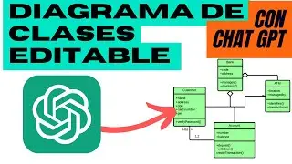 Diagrama de clases editable con CHAT GPT