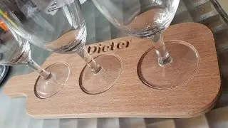 Biertasting Set auf der CNC Fr&auml;se herstellen