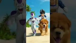 Funny Dragon Ball: Why Did Kid Frieza Steal Goku's Chicken?