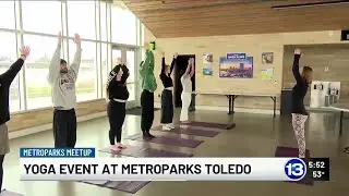 Yoga event at Metroparks Toledo