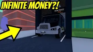 NEW BANK TRUCK GLITCH THAT MAKES INFINITE CASH! | Roblox Jailbreak 
