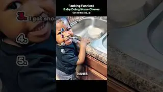Ranking Funniest Baby Doing Home Chores 😂