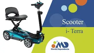 Scooter El&eacute;ctrico i terra