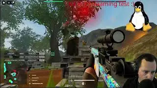 My first live stream test playing Rolling Thunder on Roblox