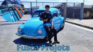Pedrinho dono do famoso Fusca azul 73, chamado Projota 