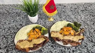 سطيك اللحم  مع خضر 🇲🇦🇲🇦🇲🇦🇲🇦