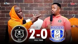 Mbatha Has Improved, Well Done To Him | Orlando Pirates 2-0 Magesi | Junior Khanye
