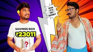 🔥Indian savings system🤣/father vs son/savings/saving account/love/save/piggy bank/bank/family comedy