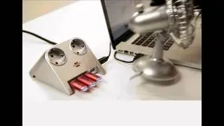 Stunning! Desktop socket Desktop-Power with USB hub