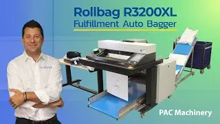 Автоматический упаковщик Rollbag R3200XL для упаковки почтовых пакетов из полиэтилена различной длины