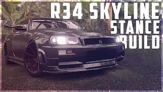 THE BEST NISSAN SKYLINE R34 STANCE/DRIFT BUILD! |  FORZA HORIZON 3