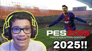 Jogando Pes 2019 em 2025!!! 🔥🔥