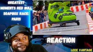 Greatest Moments from the Red Bull Soapbox Race Paris 🇫🇷🔥 | INSANE Crashes & Genius Builds Reaction