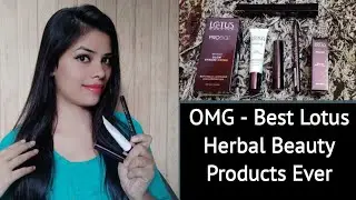 Lotus Herbal Beauty Products Review - Want To Buy Best Lipstick | Best Eyeliner | Best Strobe Cream