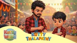 Kutty Thalapathy - Fun Song For Kids | Tamil Rhymes | Anthem #viral #trending #vijay