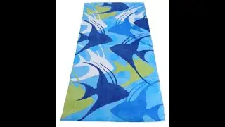 Soft cotton beach towel machine washable and colorfast #towel #beachtowel #bathtowel