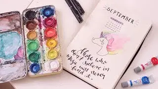 FAZENDO MEU BULLET JOURNAL: SETEMBRO | Marina Agostini