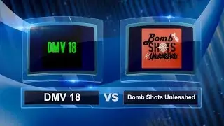 DMV18 vs Bomb Shots Unleashed - Pool Play - Women's Tidewater Kickball Open #TKO2017