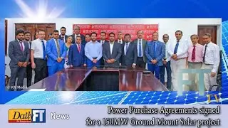 Power Purchase Agreements signed for a 150MW Ground Mount Solar project