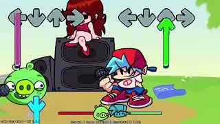 FRIDAY NIGHT FUNKIN VS Ross V2.1 | CAKE RACE LEGACY  (Bad Piggies) | ANGRY BIRD EDITION