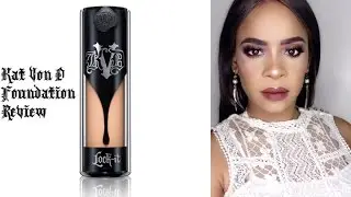 Kat Von D Lock It Tattoo Foundation Honest Review!!!