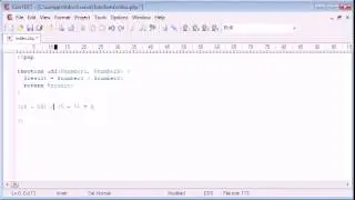 Beginner PHP Tutorial 32 Functions with a Return Value