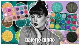 PALETTE BINGO | Nomad Cosmetics Fairy Tale Europe + Royal Europe