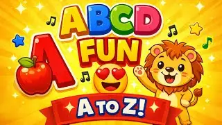 A to Z ABCD Rhymes for Kids 🎵 | Fun Alphabet Learning Video | Toddlers & Nursery #abcd 