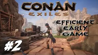 Conan Exiles 3.0 | Как получить самого полезного раба на ранних этапах | Age of Sorcery #2