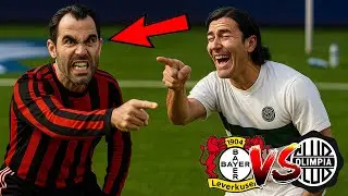 &iexcl;COMO EN LOS 90! Bayer Leverkusen vs Olimpia en PES 2020 | F&uacute;tbol Retro en PS4