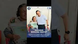 Menteri ATR/BPN, AHY membagikan sertipikat tanah untuk warga di Manado. #ahy #shorts