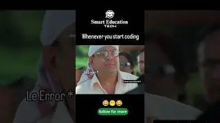 Le Error 😂😂#comdeymovie #welcome2019 #coding #programming  #error #bug #meme #memesdaily