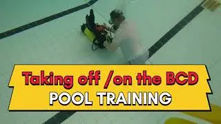 How To Remove A Bcd While Underwater - Training