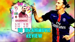 FIFA 20 Zlatan Ibrahimovic 95 ST Player review [WHAT AN ACTUAL BEAST !!!!!!!!!!!!]