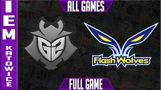 G2 Esports vs Flash Wolves Highlights - IEM Katowice 2017 Day 1 - G2 vs FW Highlights Day 1
