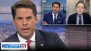 Newsmax host Rob Finnerty shreds rogue guest, a former Obama speechwriter