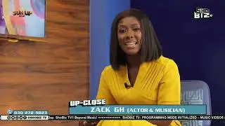 ZACK GH INTERVIEW AT SHOWBIZ TV
