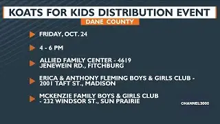 Koats for Kids distribution event