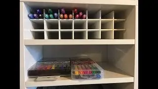 Recollections Craft Storage System Pen Holder with Honeycomb Insert from Michaels Craft Store